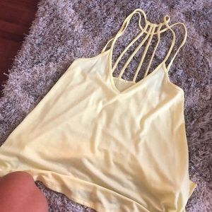 Yellow tank top